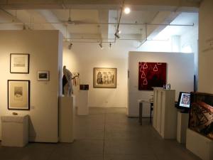 Image from the opening day of STORIES WE TELL (Phoenix Gallery, NYC,Sep.4, 2013)